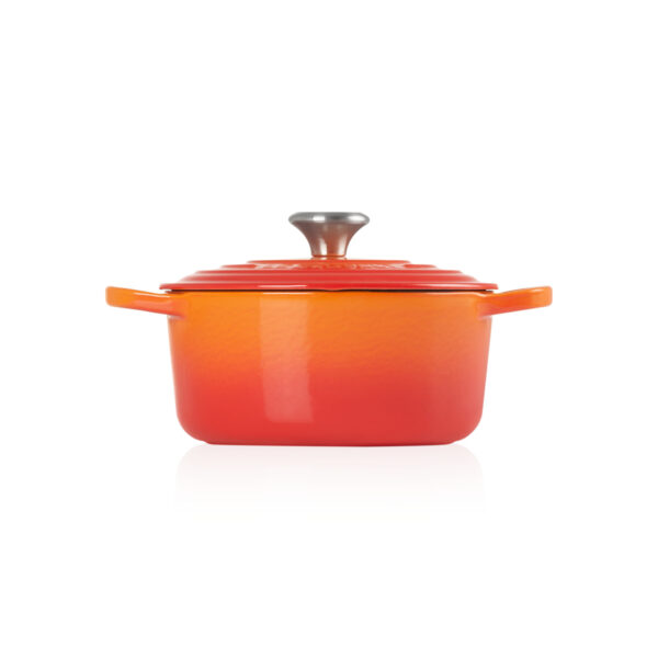 Le Creuset 24cm Cast Iron Round Casserole, Volcano