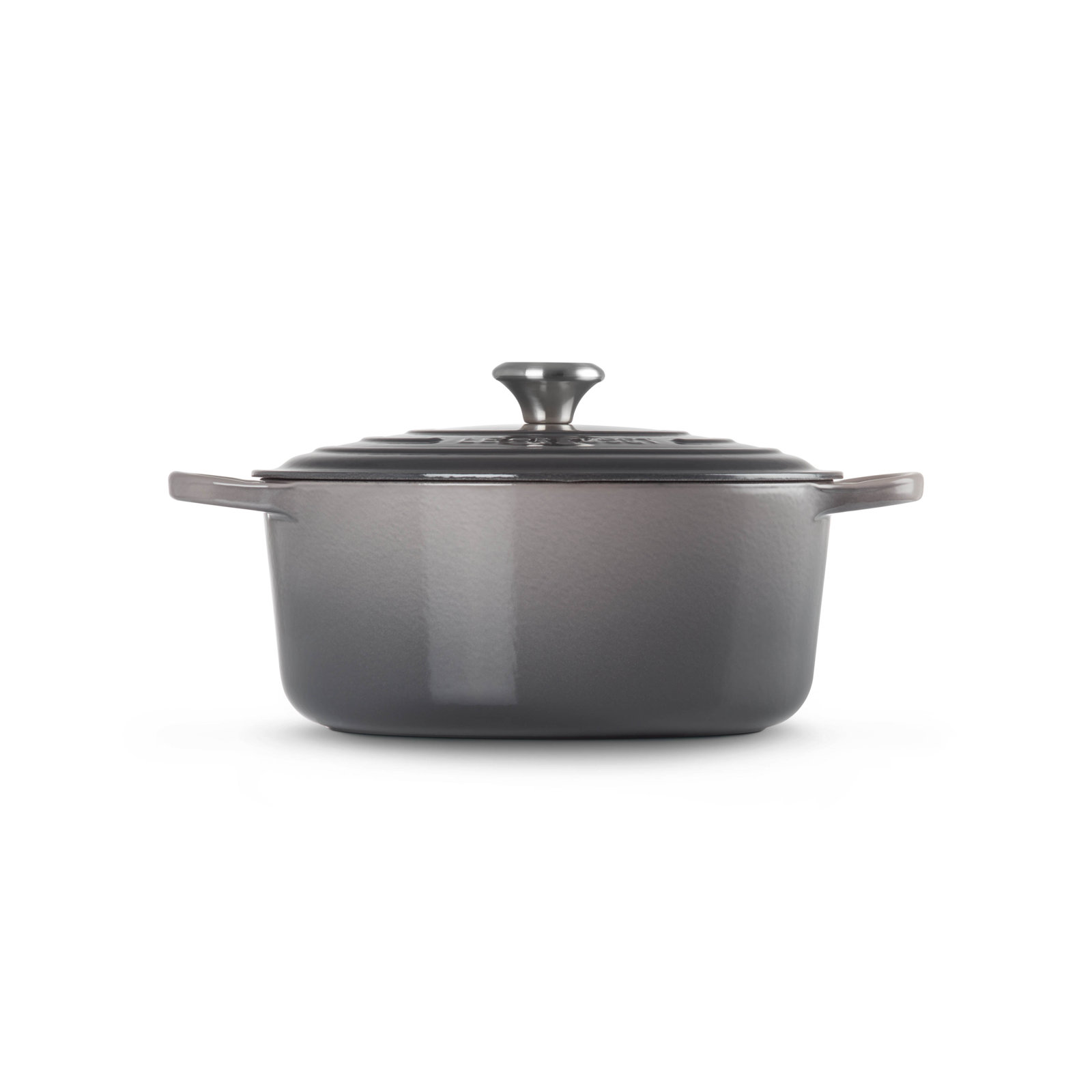 Le creuset 24cm cast iron round casserole, flint grey Le creuset 24cm cast iron round casserole, flint grey - image 4
