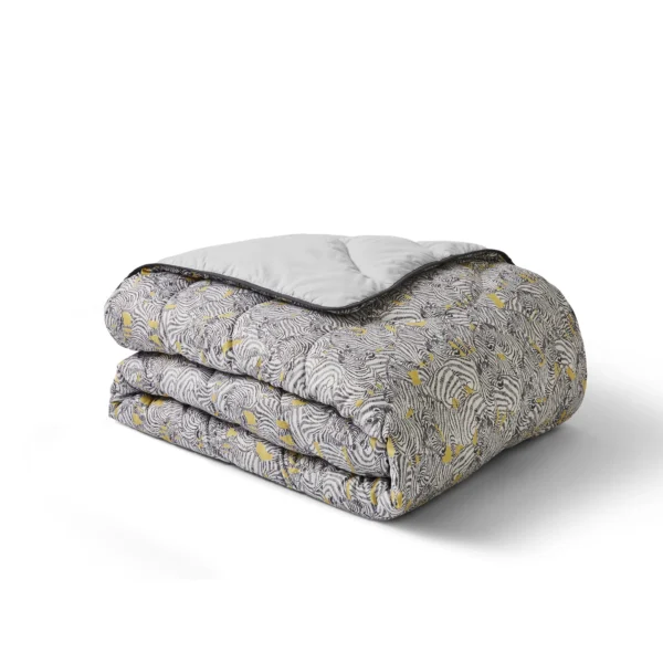 Alternative view of Night Lark® Dazzling Zebras Coverless Duvet