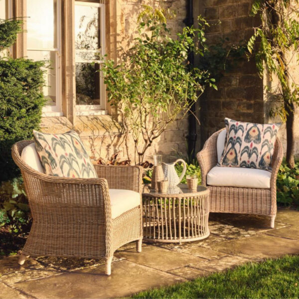 Girona garden armchair - driftwood - image 4