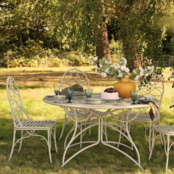 Viticcio garden dining table - grey - image 3