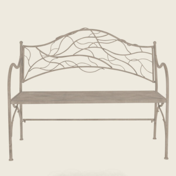 Viticcio metal garden bench - metal