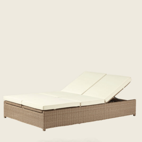 Fontelina Double Sun Lounger - Off White