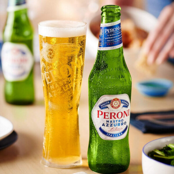 Peroni nastro azzurro italian lager, 24 x 330ml - image 3