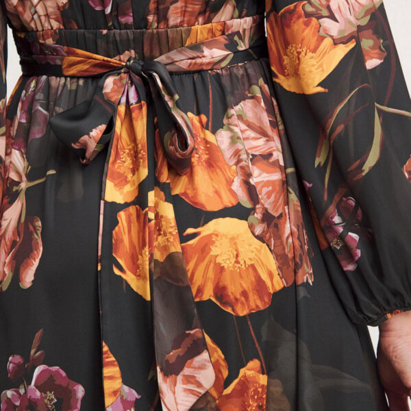 Joanna hope satin maxi dress, floral - image 3