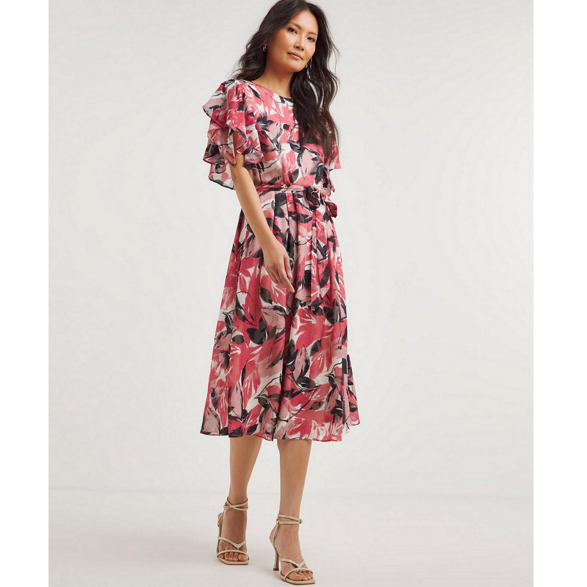 Joanna hope floral petal sleeve dress Joanna hope floral petal sleeve dress - image 2