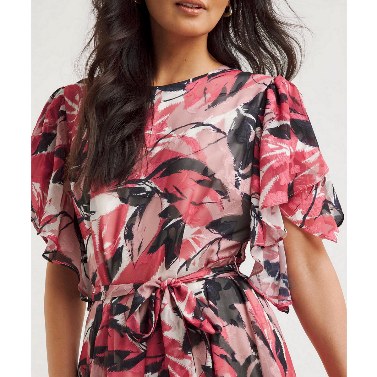 Joanna hope floral petal sleeve dress Joanna hope floral petal sleeve dress - image 3