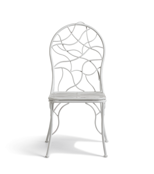 Viticcio garden metal dining chair - grey - image 3