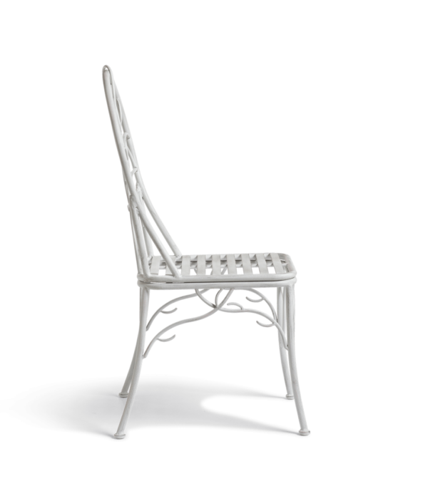 Viticcio garden metal dining chair - grey - image 5