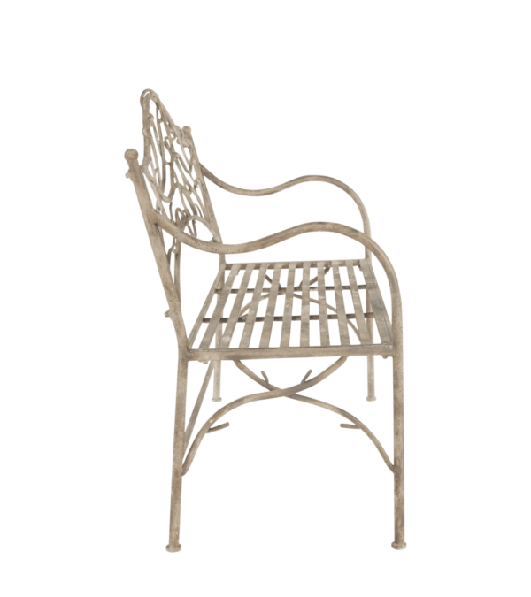 Viticcio metal garden bench - metal - image 5