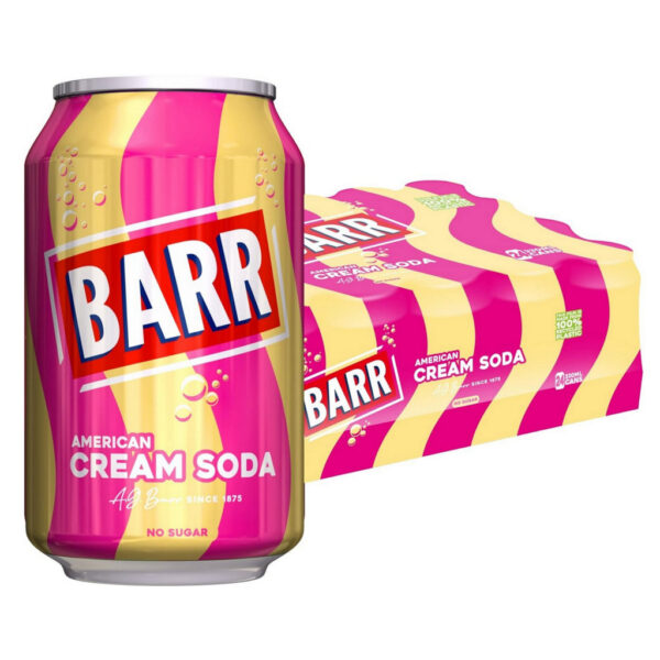 BARR 24 Pack American Cream Soda