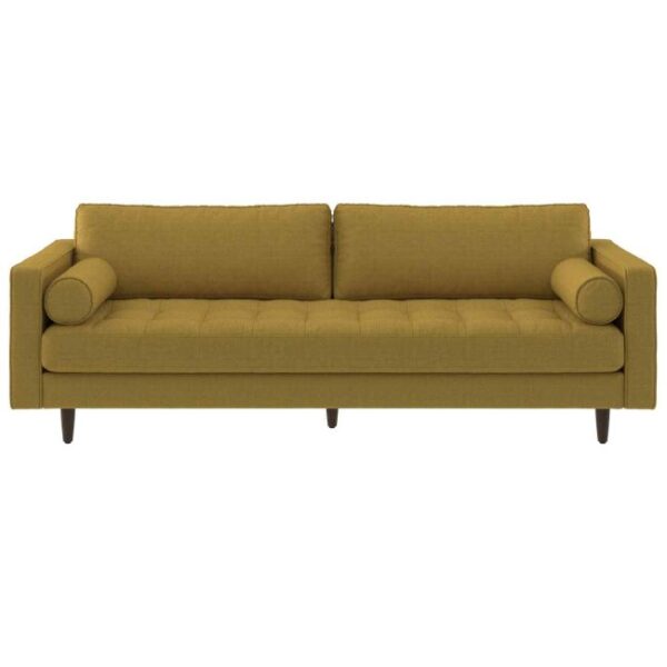 Scott 3 seater sofa, gold