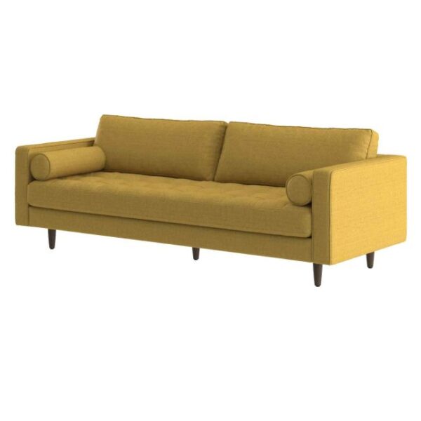 Scott 3 seater sofa, gold