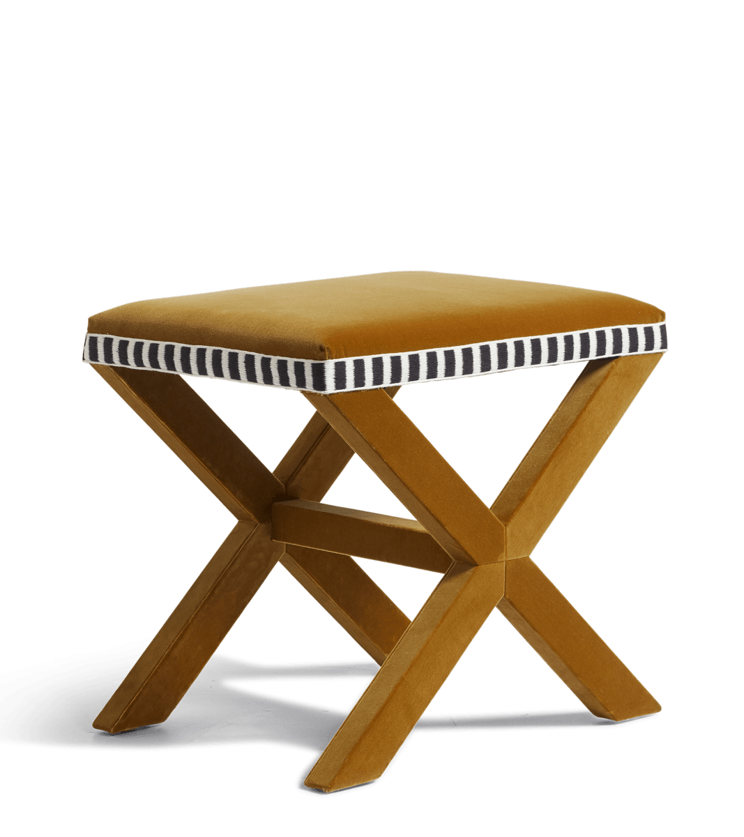 Vaquero velvet stool - camel Vaquero velvet stool - camel