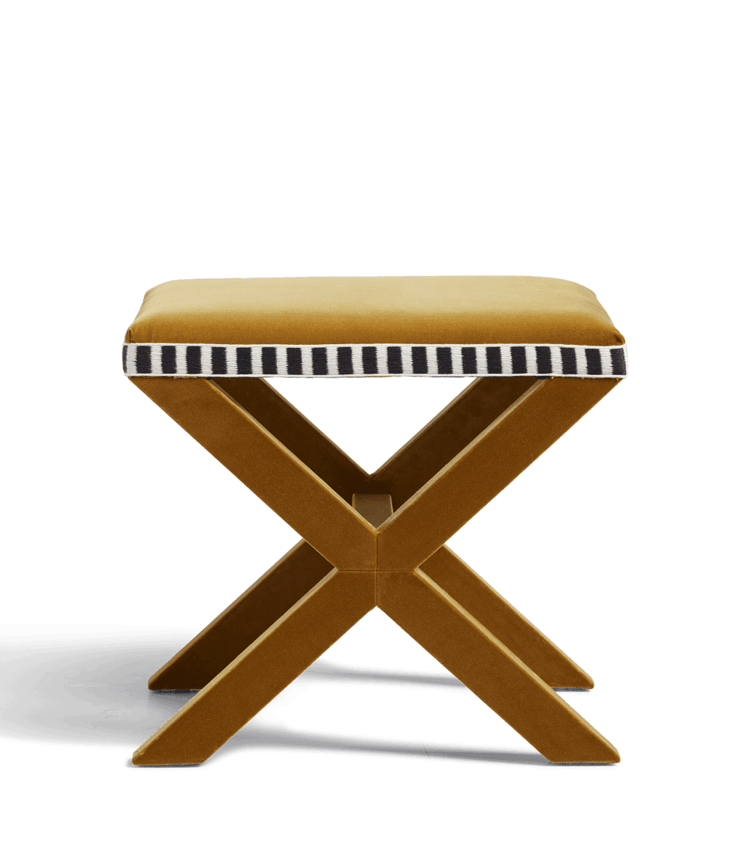 Vaquero velvet stool - camel Vaquero velvet stool - camel