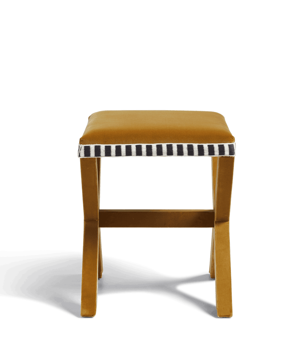 Vaquero velvet stool - camel Vaquero velvet stool - camel