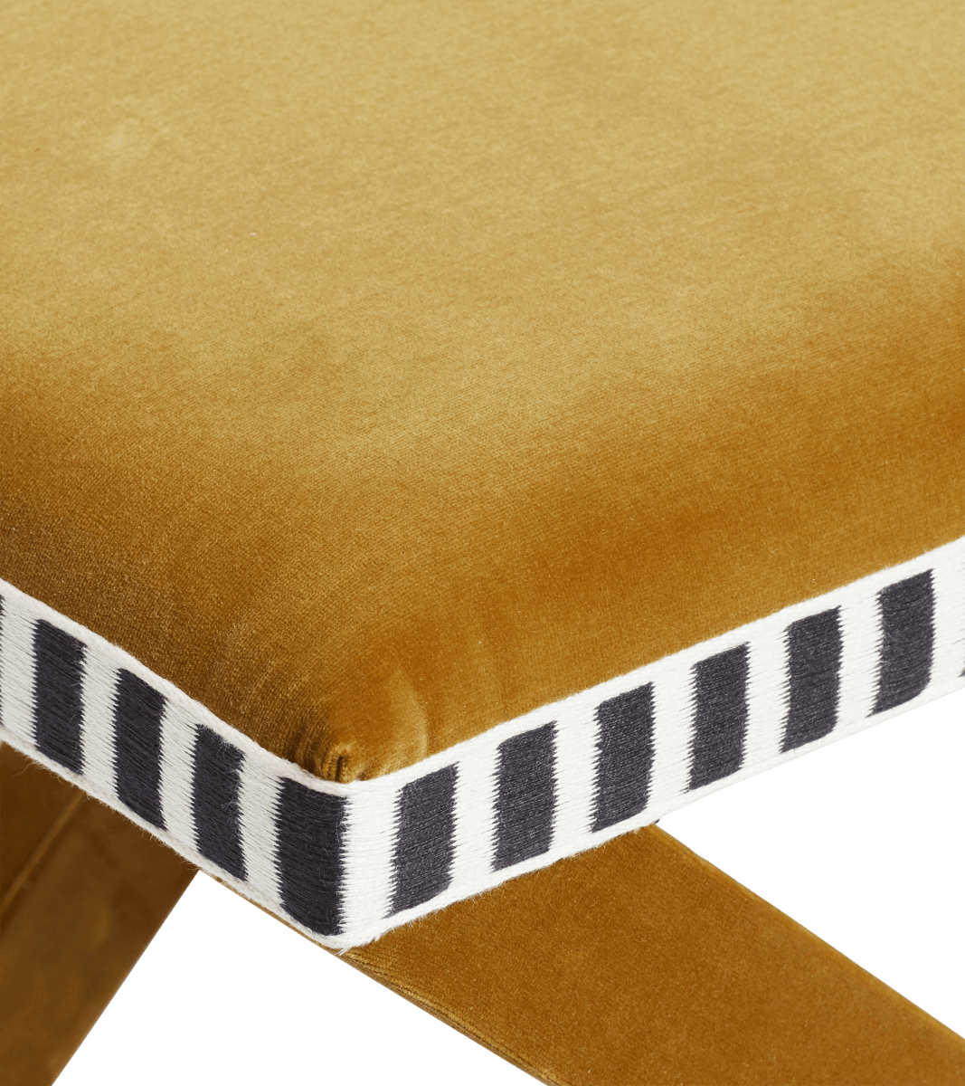 Vaquero velvet stool - camel Vaquero velvet stool - camel