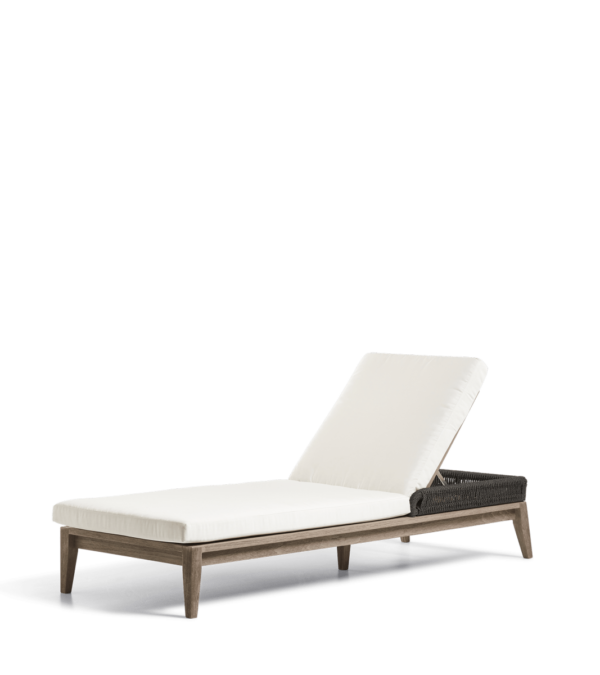 Whittaker garden lounger - dark cocoa