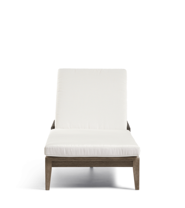 Whittaker garden lounger - dark cocoa