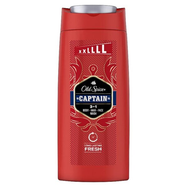 Old Spice Captain Shower Gel For Men, 675ml