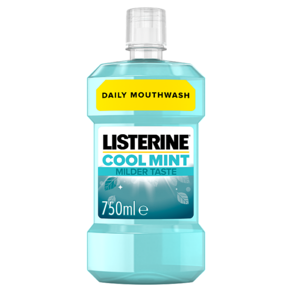 Listerine Cool Mint Milder Taste, 750ml