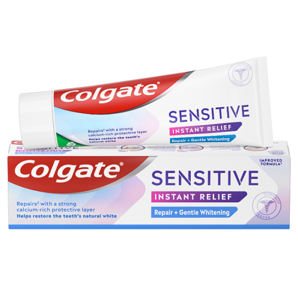 Colgate Sensitive Instant Relief Repair + Gentle Whitening Toothpaste, 75ml