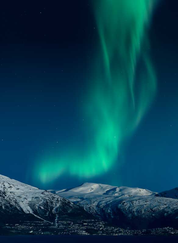 In search of the northern lights In search of the northern lights