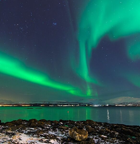 In Search of the Northern Lights at Christmas