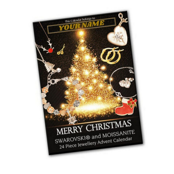 24 Day Personalised Diamond Jewellery Advent Calendar
