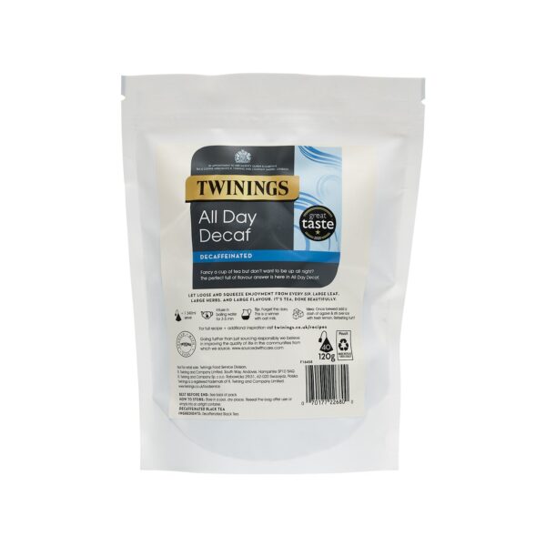 Twinings -  All Day Decaf - 40 Loose Pyramid Tea Bags