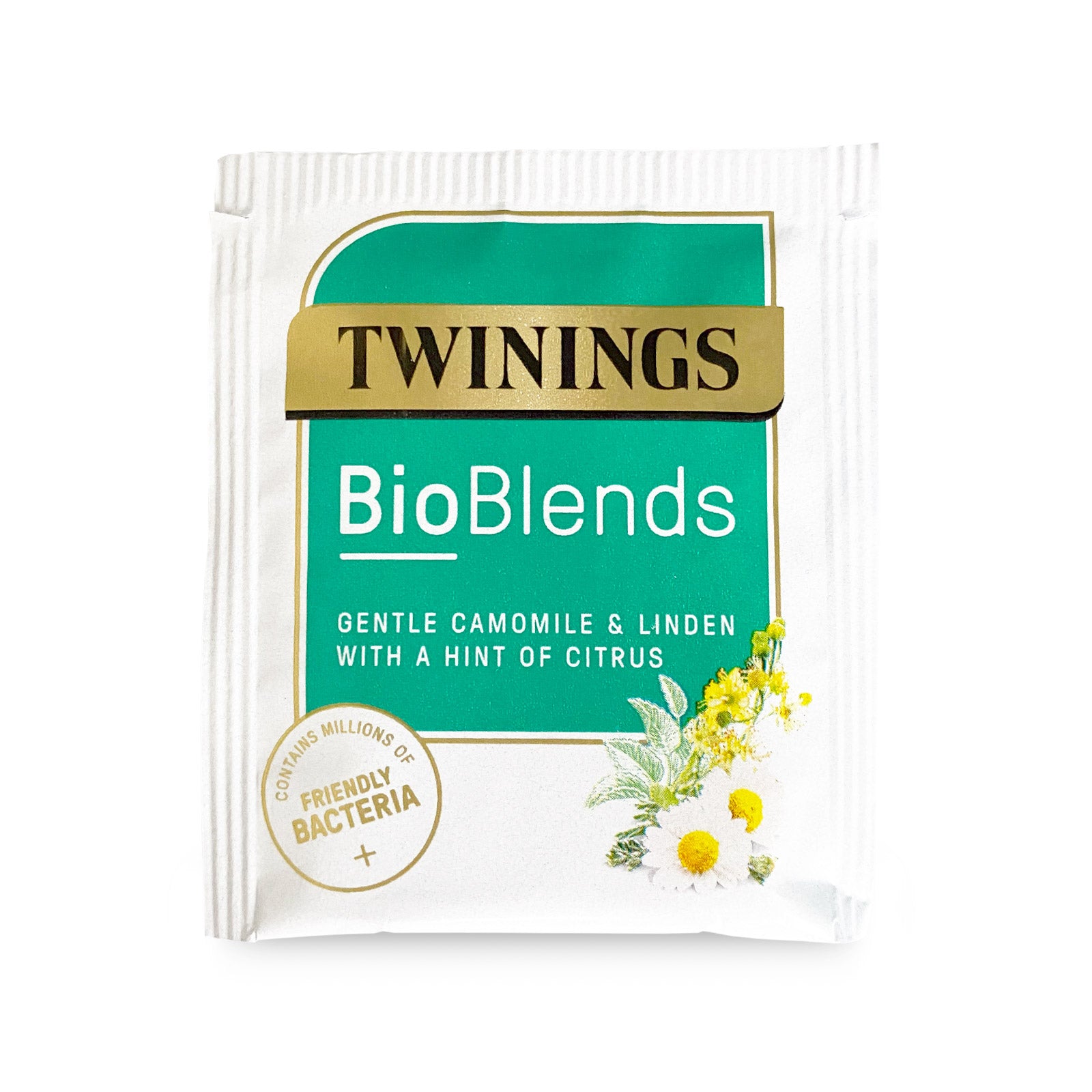 Twinings bioblends camomile & linden tea Twinings - bioblends camomile & linden - single envelope