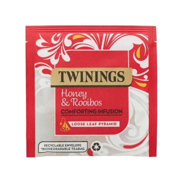Twinings -  honey & rooibos loose leaf pyramid - single envelope