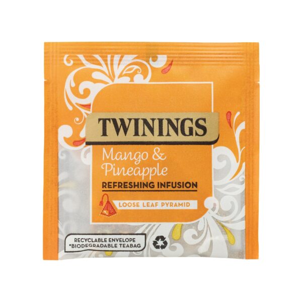 Twinings -  mango & pineapple loose leaf pyramid - single envelope
