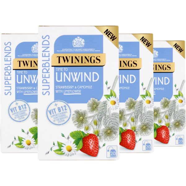 Twinings Superblends - Unwind - Strawberry