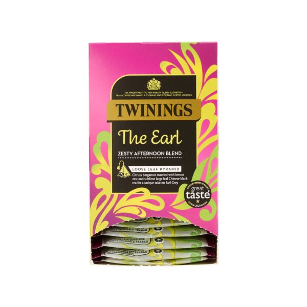 Twinings -  the earl - 15 pyramid bags (individually wrapped)