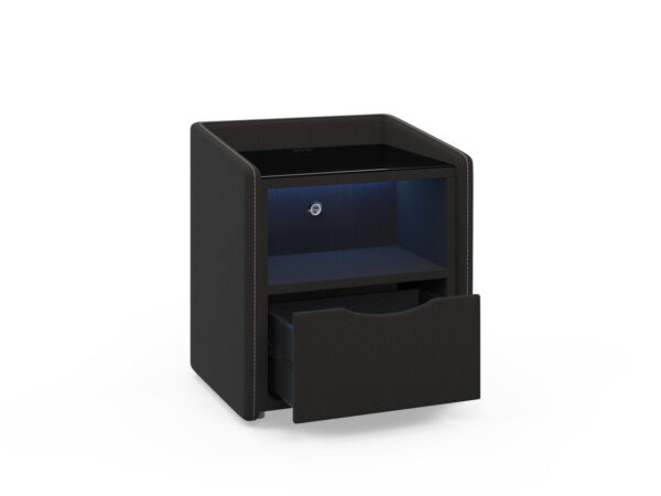 Re-charge 1 drawer bedside cabinet