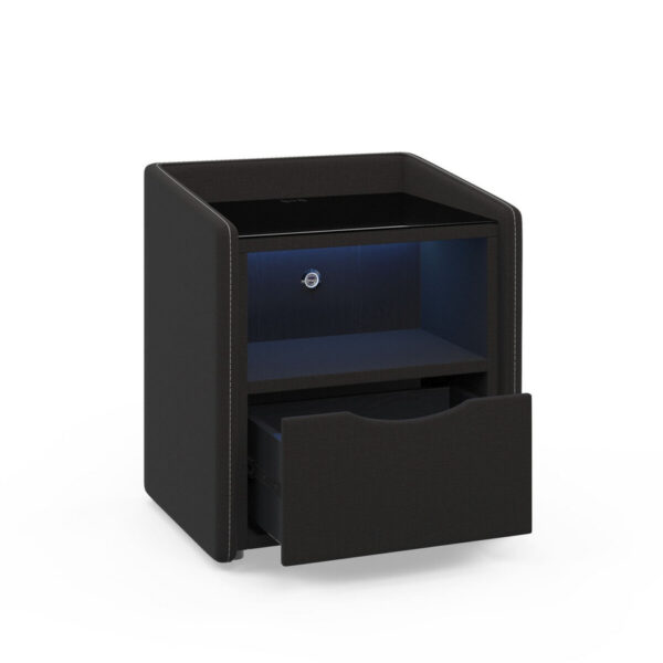 Re-charge 1 Drawer Bedside Cabinet