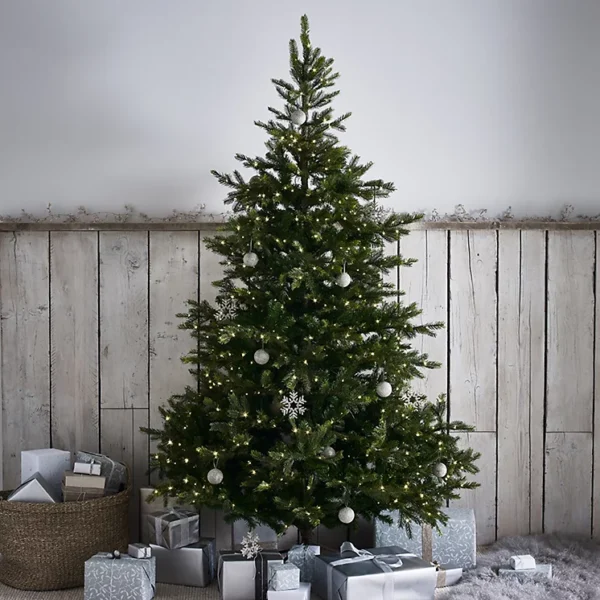 7. 5ft pre lit grand spruce christmas tree