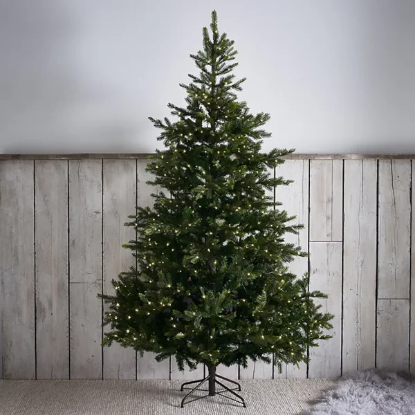 7. 5ft pre lit grand spruce christmas tree