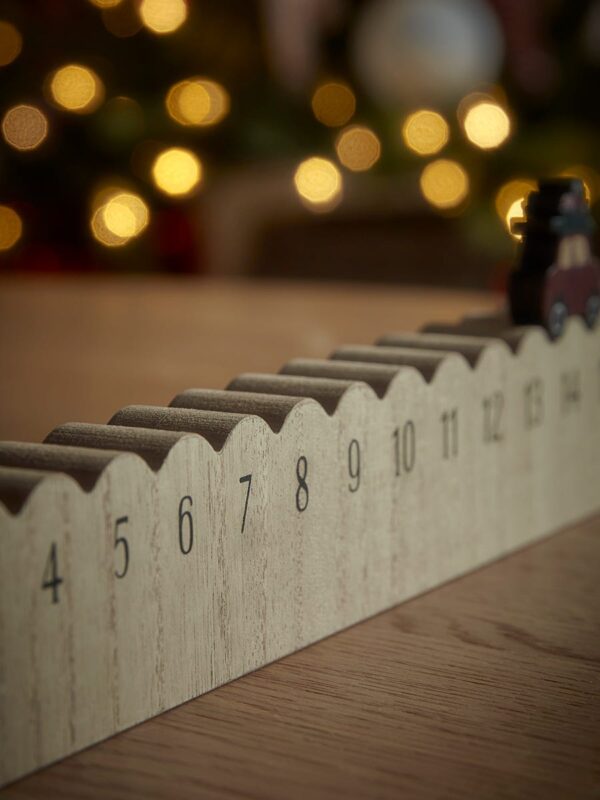 Christmas car advent calendar