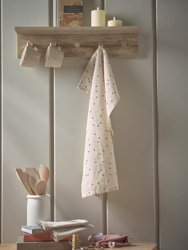 Cotton tea towel - mini stars