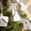 Five Porcelain House Hanging Decorations