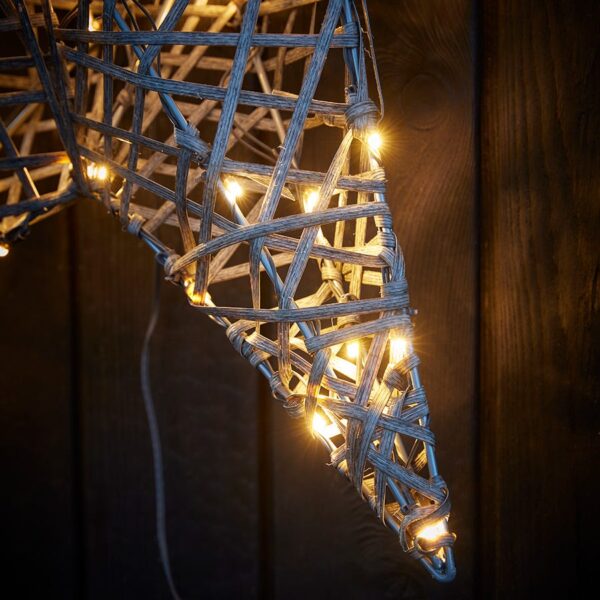 Indoor Outdoor Dual Colour Light Up Star