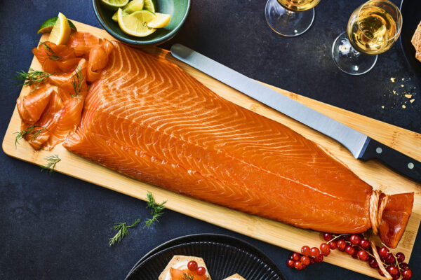 Collection scottish whole side of smoked salmon (serves 12)