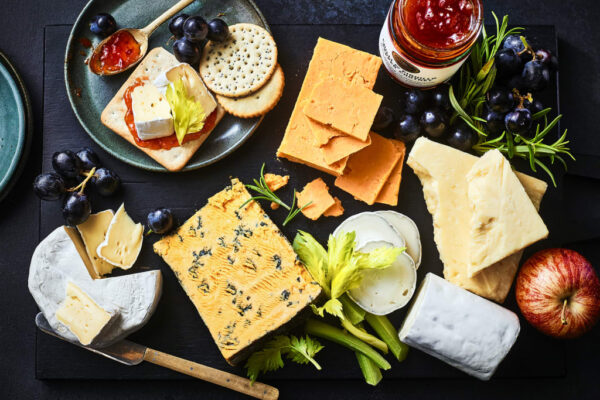Cheese board selection (serves 6-8)