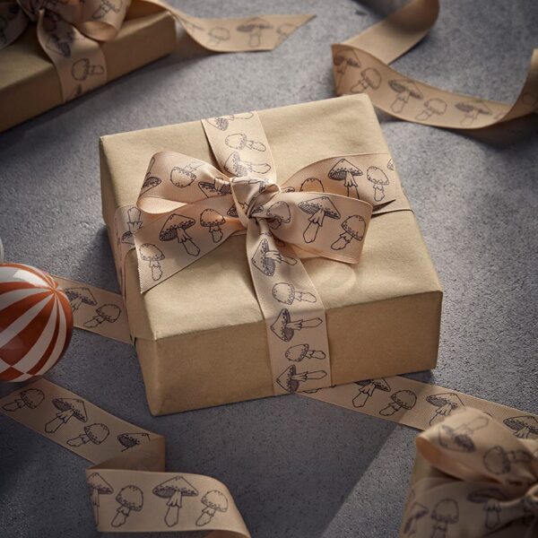 Matte Mushroom Ribbon
