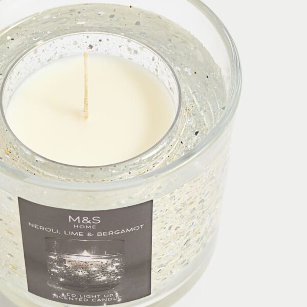 Neroli, Lime & Bergamot Light Up Candle