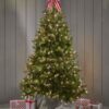 Opulent Pine Pre-Lit Christmas Tree - 7ft