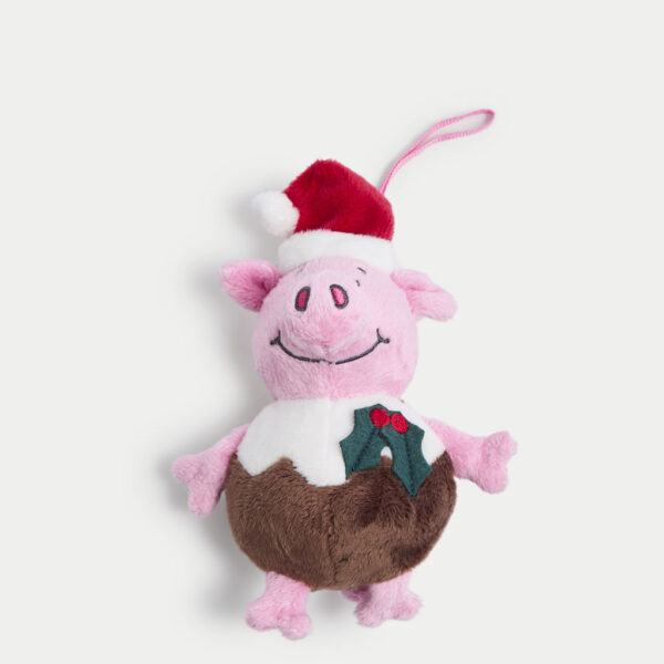 Percy Pig™ Christmas Pudding Decoration