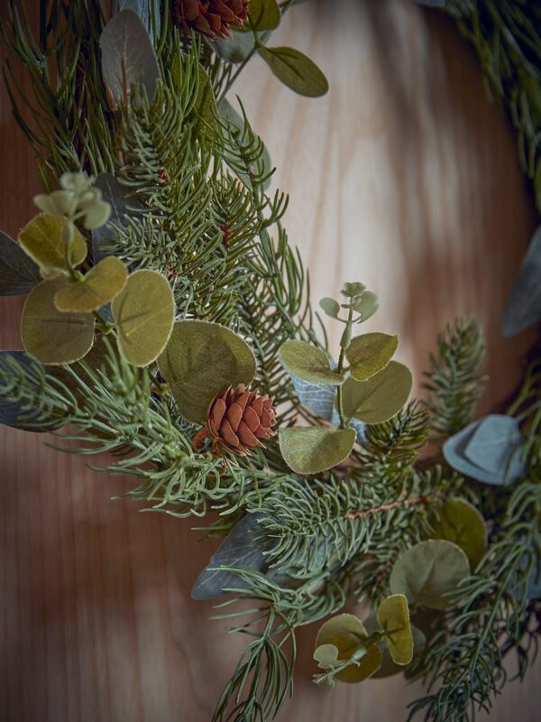 Scandi pine wreath